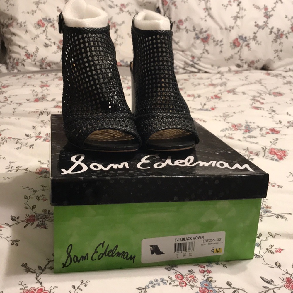 Sam Edelman Black Booties
